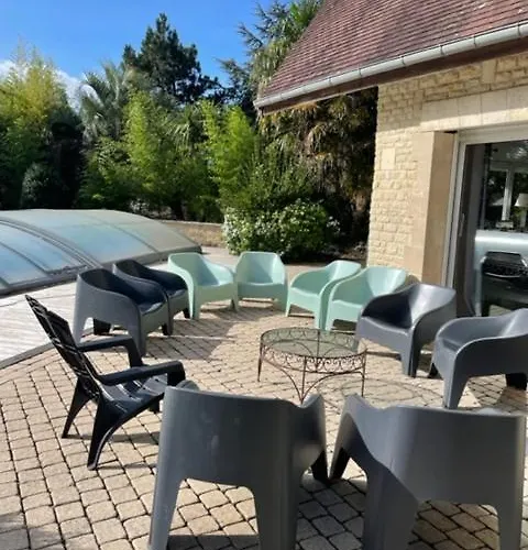 La Tourelle Avec Piscine Chauffée - 5 Mn De La Et Cabourg