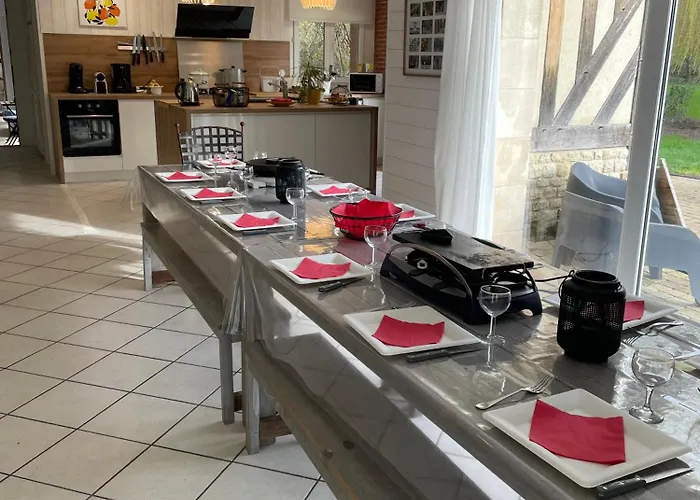 La Tourelle Avec Piscine Chauffée - 5 Mn De La Et Cabourg Périers-en-Auge