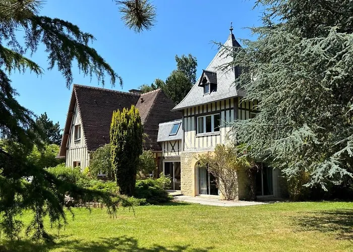 La Tourelle Avec Piscine Chauffée - 5 Mn De La Et Cabourg Casa vacanze Périers-en-Auge
