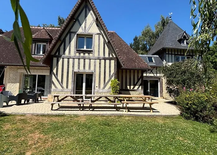 La Tourelle Avec Piscine Chauffée - 5 Mn De La Et Cabourg Casa vacanze Périers-en-Auge